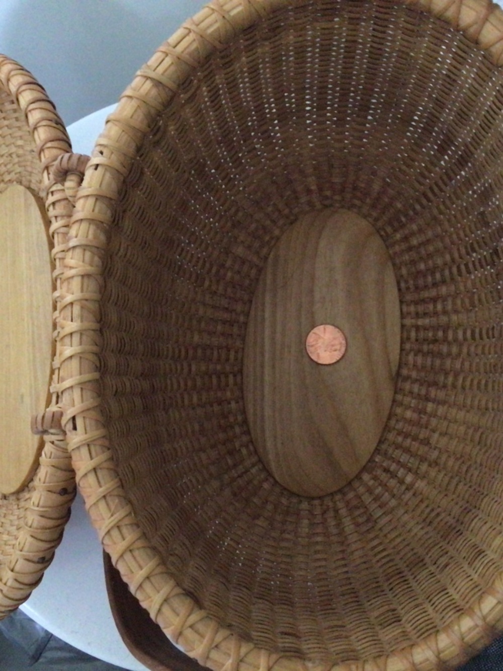 Nantucket lightship basket purse - Picture 2 of 4